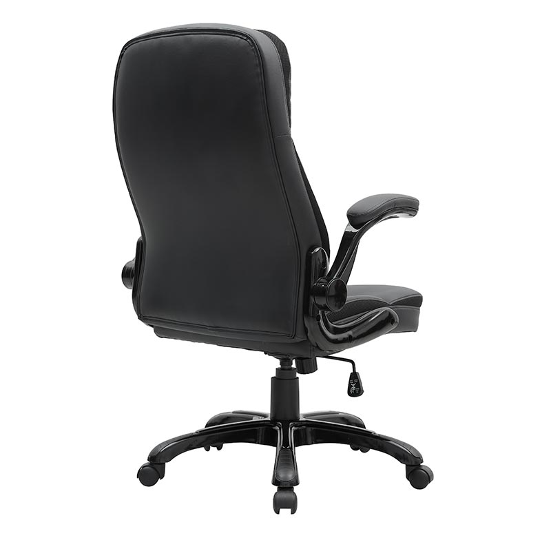 XL-3380 Mid back klaver sort Kontorlænestol